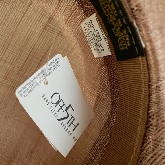 DA.ME 100% Straw Hat, Made in Italy, New With tags, - Picture 7 of 9